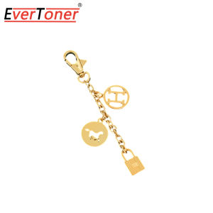 Evertoner trang trí túi chuỗi phụ kiện của phụ nữ Túi Xách Dây chuyền kim loại mặt dây chuyền