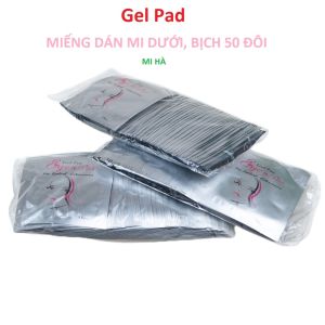Gel Pad Dán Mi Dưới 1 Túi 50 Cặp 100 Miếng Miếng Dán Mi Dưới_GelPad Dán Mi_Dụng Cụ Nối Mi_Phụ Liệu Mi Hà