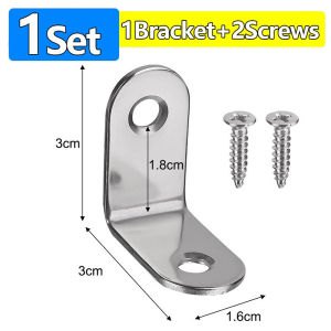 Universal Furniture Corner Connector/Stainless Steel Cabinet Angle ckets Shelf Triangular Support