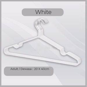 Hanger Baju Anti-Slip Clothes Hangers Stainless Steel Hanger Penyangkut Baju hanger Tudung Hanger Baju Besi