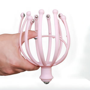 4D Kneading Neck Massager with Heat Cordless Rechargeable Electric Shoulder Back Massage Pillow Shiatsu Relaxation