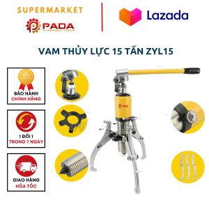 Vam Thủy Lực 15 Tấn ZYL15- Cảo Thủy Lực Liền Bơm