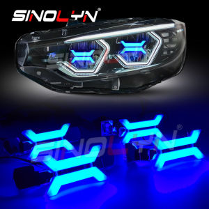 Sinolyn X Concept LED Daytime Running Lights For BMW F32/F82/F80 Pre LCI LED Headlights/Halogen Systems Iconic Car Accessories