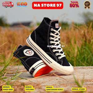 Sepatu Converse70S Allstar Hitam Tinggi Sepatu Sneakers Converse1995 Pria Sepatu Murah Pria Sepatu Kets Pria sepatu converse87 70s all star sepatu converse9 sepatu converse219 70s all star sepatu wanita converse70s high