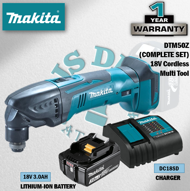 MAKITA DTM50Z 18V Cordless Multi Tool Lazada