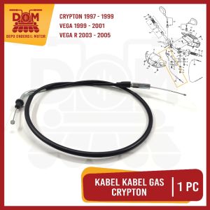 Kabel Gas Crypton / Vega (TOKAIDO) Throttle Cable Cabel Seling Tali Kawat Iner Gas Yamaha Crypton