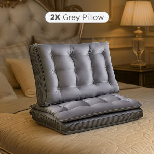 High-End Double Layer Pillow Bantal Premium Hotel Pillows Soft Tidur Gebu Washable Silk Pillows Cool Feel