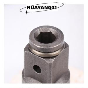 HUAYANG01 [2023 new HOT FASHION] lazlook อะแดปเตอร์ประแจแบบไม่ใช้แปรงถ่านหัวเปลี่ยนก้านประแจเหล็กชุบโครเมี่ยมวาเนเดียม