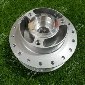Đùm trước sau RAIDER  SATRIA f150 mạ crom và bạc kèm lòng đĩa cnc lắp như zin không cần chế HTH56 MSP A2089