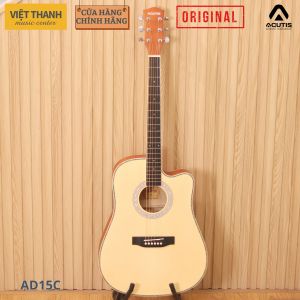 Đàn Guitar Acutis AD15C | Dây Sắt | Dáng Khuyết | Gỗ Spruce | Phù Hợp Cho Người Mới Chơi