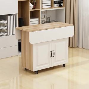 Folding table for household small household dining table movable rectangular simple folding table