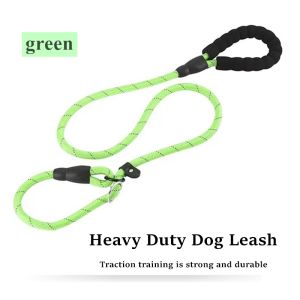 1.8M Dog Leash with Padded Handle and Highly Reflective Threads Pet Dog Leash for Medium Large Dogs