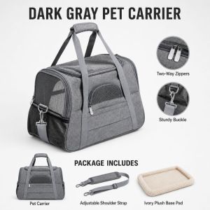 【SG STOCK】Dog / Cat Carrier Bag Soft Side Backpack Pet Carriers Travel Bags Airline Approved Pet Carrier Transport
