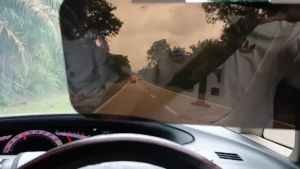Car Visor Safety HD Night Vision Anti Glare Visor Kereta Car Sunshade Day and Night Sun Visor