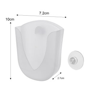 【On Sale】3Pcs Kitchen Shelf Rice Spoon Holder Detachable Self-adhesive Household Rice Cooker Rice Shovel Wall Hanging Storage Rack