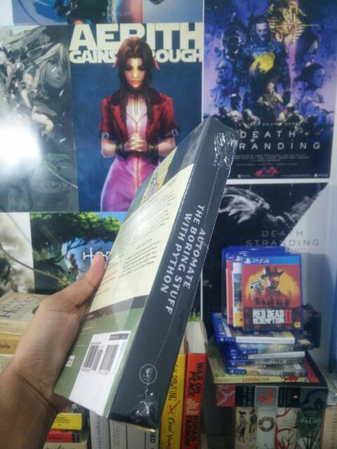 Hard Cover Paper English Language Automate The Boring Stuff with Python ...