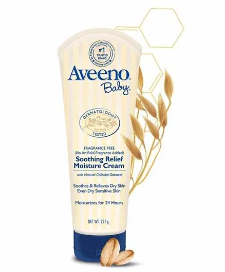 Aveeno baby soothing relief emollient hot sale cream 223ml