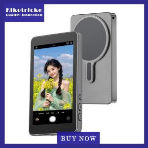 Magnetic Phone Vlog Selfie Monitor Screen Wireless Selfie Monitor Screen Rear Camera Monitor Screen for Android & iPhone