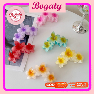 JEDAI MODEL 3 BUNGA KABOJA JEPITAN PREMIUM HAIR CLIP / JEDAI KOREA / JEDAI BUNGA BALI