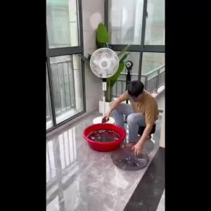 Fan cleaning dust brush electric fan air conditioning cleaning brush cleaning god cleaner seam cleaner household fan dusting brush without washing