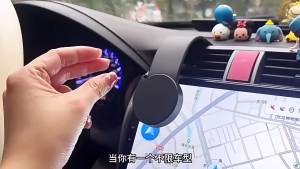 AE Car phone holder MagSafe Wireless Charging 15W Foldable Magnetic Navigation Holder for Car Dashboard