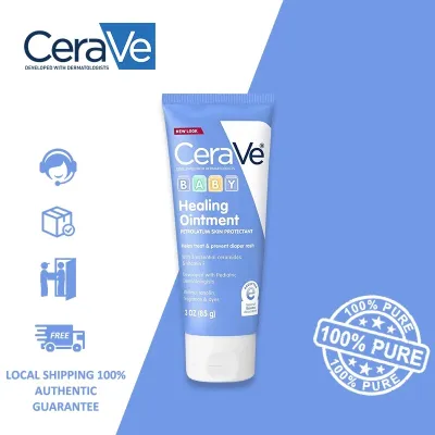 Cerave Petrolatum Baby Healing Ointment 85g Eczema Diaper Rash Cream