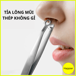 Kéo Tỉa Lông Mũi Dạng Bấm Tiện Lợi Thép Không Gỉ