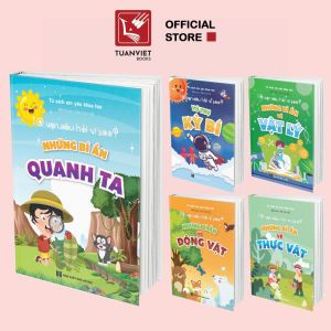 Sách - 10 Vạn Câu Hỏi Vì Sao - Tủ sách Em yêu Khoa học - Trọn bộ 5 cuốn - Phiên bản mới nhất