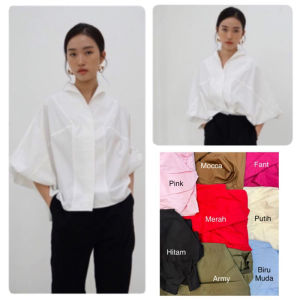 Batwing Woman TOP - Kemeja OVERSIZE Wanita KM505