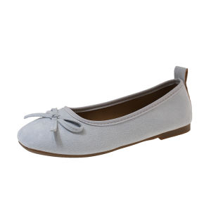 Free Shipping Gentle Grandma Shoes WomenS Flat Shoes Retro Spring And Autumn Shallow-Toe Single Shoes