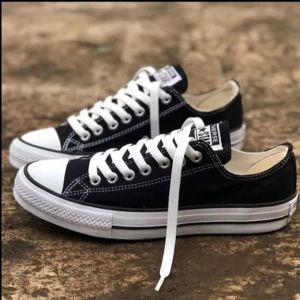 Sepatu sneakers kanvas wanita import murah terbaru kekinian cewek cowok keren pria kerja sekolah