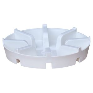 CANICECA 2Pcs Breathable Flowerpot Tray Thickened Plastic Drip Tray Useful Anti Rotting Root Flowerpot Base Plate Gardening