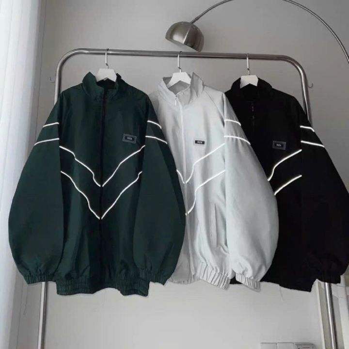 Áo Khoác Dù 2 Lớp Sọc Dạ Quang Thêu WZS Nam Nữ - ĐẸP HOT - Áo Bomber ...