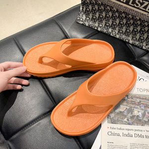 Free Shipping WomenS Wedge Sandals Korean-Style Thick-Soled Flip-Flops Outdoor Beach Sports Sandals CoupleS Sandals MenS Sandals WomenS Sandals