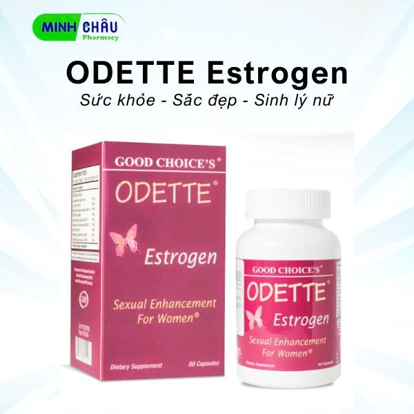 Viên Uống Estrogen ODETTE - Cân Bằng Nội Tiết Tố Nữ, Tăng Cường Sinh Lý ...