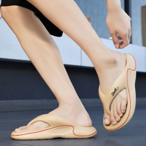 Aqrau ✨50%OFF✨รองเท้าแตะคีบด้านล่างหนาใส่สบายและทนทานใส่ได้ทั้งชายและหญิง นุ่มสบาย ใช้วัสดุโฟมระดับไฮเอนด์ หมดปัญหาสุขภาพเท้า