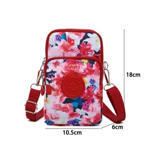 OMYGOOSE TAS SELEMPANG WANITA / DOMPET HP SELEMPANG NYLON / KP 2600 MOTIF