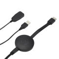 New G2 WIFI เครื่องฉายหน้าจอแบบไร้สาย HDMI สำหรับโทรศัพท์มือถือ เชื่อมต่อกับทีวีโปรเจคเตอร์ โปรเจ็กเตอร์ Android/IOS Chromecast สาย USB ง่ายต่อการพกพา. 