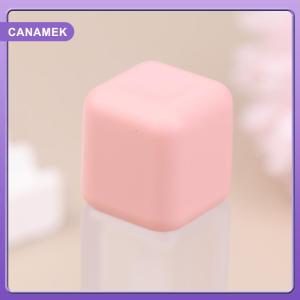 【CANAMEK】 1Pcs 5ml Lip Gloss Tube Brush Rod Scrub Square Liquid Lipstick Tubes Bottle Refillable Lip Balm Container Cosmetic Packaging DIY