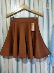 ROK SENAM SKIRT FLARE ROK STYLE KOREAN ROK PENUTUP LEGING ROK SPORT OLAHRAGA JOGING GYM ATAU BADMINTON