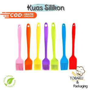 KUAS SILIKON (SILICONE) Tahan Panas Multifungsi - Kuas Oles-Oles Barbekyu - Kuas Kue & Roti BEST SELLER