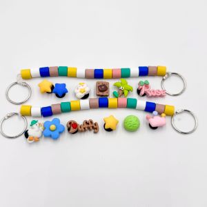 Cute Cartoon Animal Crocs Jibbitz Charms Shoe Accessories Colorful Shoe Chains and Detachable Shoe Buckles Decoration for Crocs