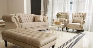 Sofa Baldu 3 Seater + 2 Kerusi Baldu + 1 Bangku