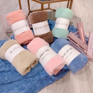 Khăn Tắm Hàn Quốc Cap Cấp Mềm Mịn Hút Ẩm Tốt (Dài 140cm X Rộng 70cm)