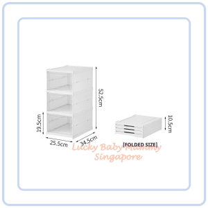 【COZYCASA】Collapsible Shoe Rack Foldable Transparent Shoe Cabinet Dustproof Storage Household Large Capacity