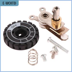 【E-WOITD】 1Set Thermostat Set With Knob Fitting For ES-300 ES-94A ES-94B Electric Steam Iron Thermostat Temperature Control Thermostat