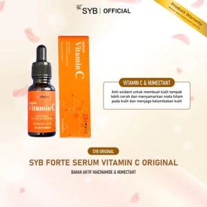 SYB Serum Wajah Kuning – SYB Forte Vitamin C & E | Cerahkan Haluskan & Rawat Kulit Wajahmu