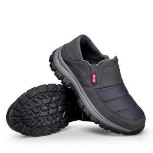 XueChur Loose Waterproof men Shoes Women Canvas shoes non slip lightweight wide toe Slip on Elderly Walking Shoes Size 35-45