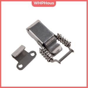 WHPHous Stainless steel 304 spring hasp toolbox toggle latches lock wood suitcase buckle hinges Furniture Hardware Accessories