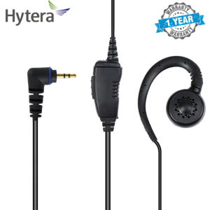 Hytera PD358 PD368 PD378 PD3 series Radios 2 Pin wire in-Line Mic/PTT Swivel Earpiece PTT/Mic Earphone Headset HandsFree Headphone